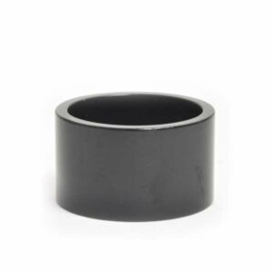 1-1/8" x 20mm Black Aluminum Headset Spacer - Bicycle Parts Direct