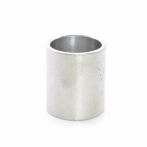 1-1/8" x 40mm Silver Aluminum Headset Spacer - Bicycle Parts Direct